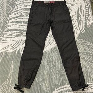 Bauhaus 100% cotton Black Drawstring Pants